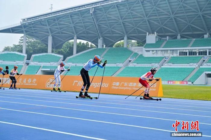 广州收官：残特奥会越野滑轮比赛最终日两组两